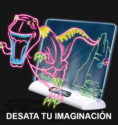 Pizarra Mágica con Luz - Magic Pad™ + Plantillas de REGALO