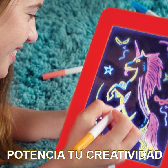 Pizarra Mágica con Luz - Magic Pad™ + Plantillas de REGALO