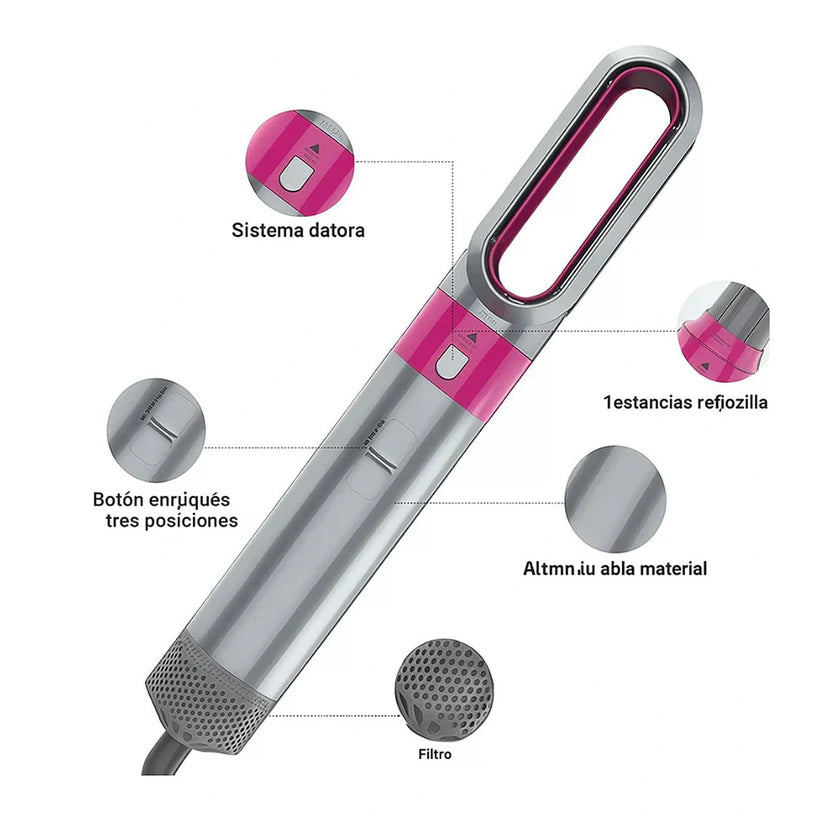Secador Iónico 5 en 1 - Infinity™