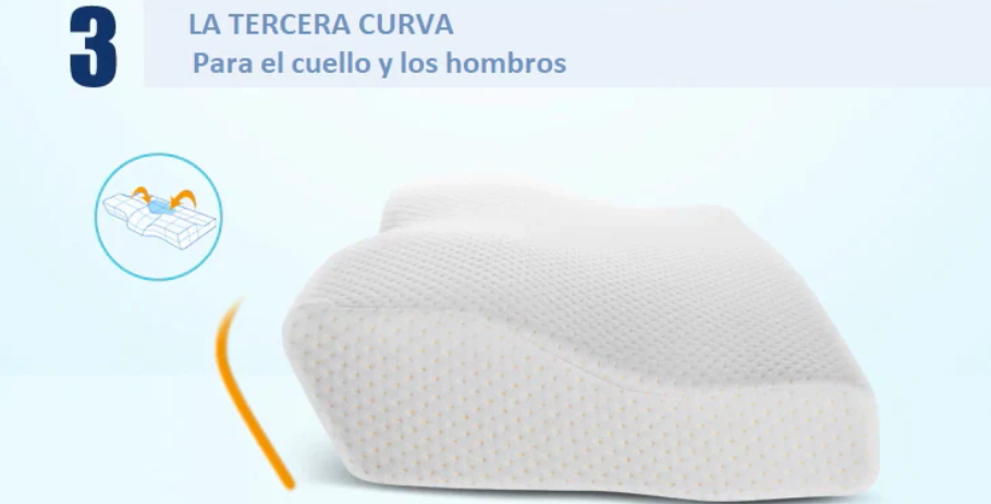 Almohada Ortopédica Cervical Premium MAXCONFORT™