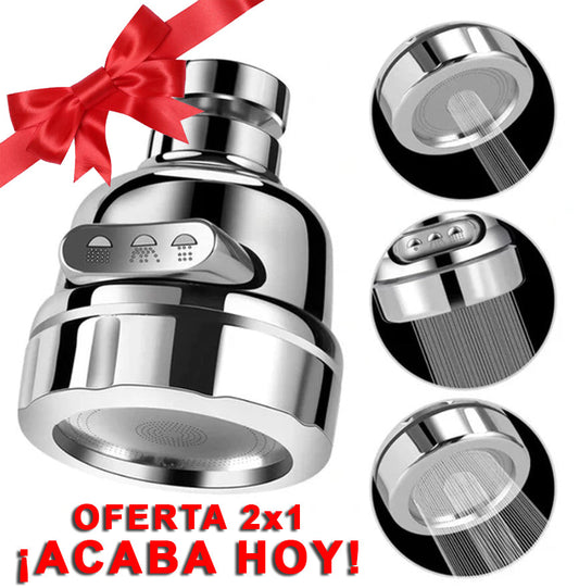 ECOGRIFO™ con filtro purificador de agua y selector de modo (1+1 GRATIS)