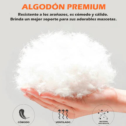 Cama Antiestrés Para Mascota - Petplus™