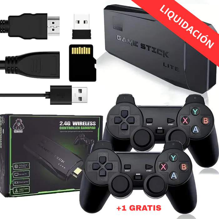 PlayPro™ | Consola Retro + 1 Mando de Regalo