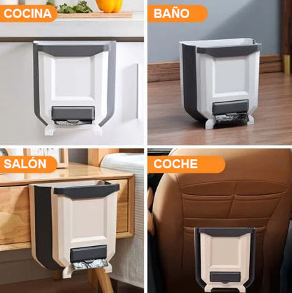 Cubo de Basura Plegable - EcoCubo (+300 bolsas)