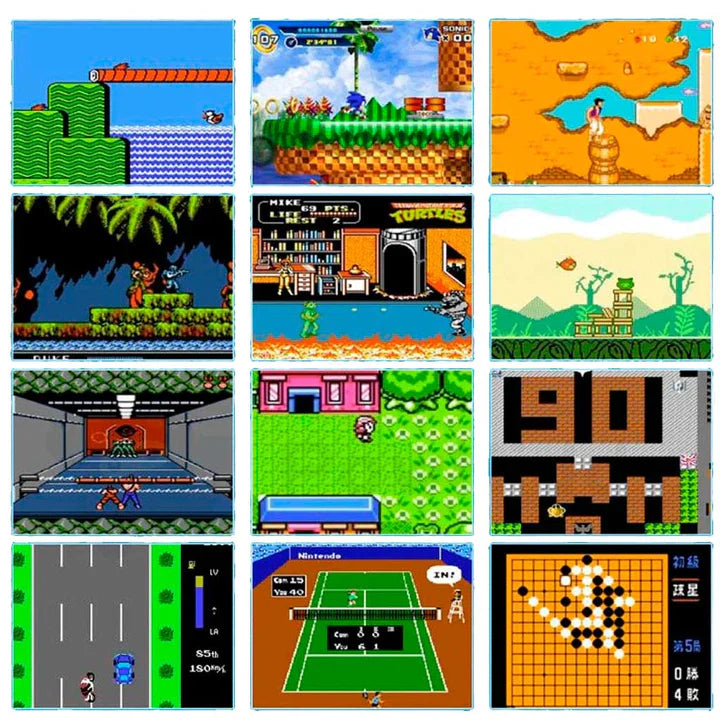 Consola Retro con 620 Juegos Integrados - Retro X