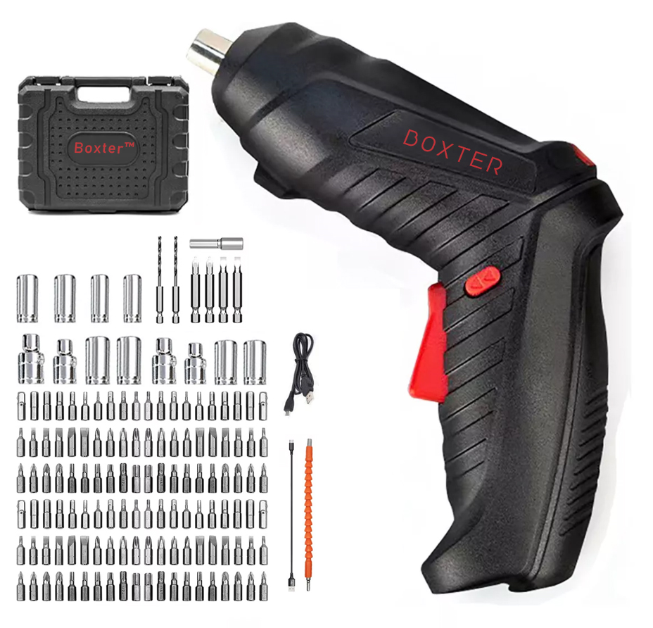 Kit Completo Destornillador Eléctrico - Boxter™