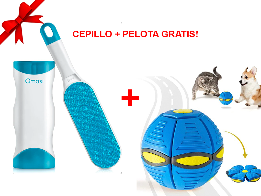 Cepillo Quita Pelos/Pelusas - Omasi™ + Pelota de Regalo